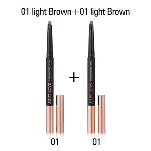 SACE LADY Eyebrow Pencil Professional Make Up Set Waterproof Cosmetics Makeup Kit Double Ended Eye Brow Tatoo Pen For Eyebrow