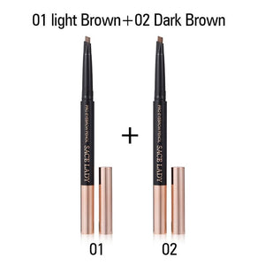 SACE LADY Eyebrow Pencil Professional Make Up Set Waterproof Cosmetics Makeup Kit Double Ended Eye Brow Tatoo Pen For Eyebrow