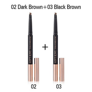 SACE LADY Eyebrow Pencil Professional Make Up Set Waterproof Cosmetics Makeup Kit Double Ended Eye Brow Tatoo Pen For Eyebrow
