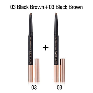 SACE LADY Eyebrow Pencil Professional Make Up Set Waterproof Cosmetics Makeup Kit Double Ended Eye Brow Tatoo Pen For Eyebrow
