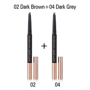 SACE LADY Eyebrow Pencil Professional Make Up Set Waterproof Cosmetics Makeup Kit Double Ended Eye Brow Tatoo Pen For Eyebrow