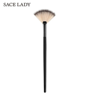 SACE LADY 1pcs Professional Women Marble Brushes Makeup Tool Brush Soft Makeup Highlighter Brush Cosmetics